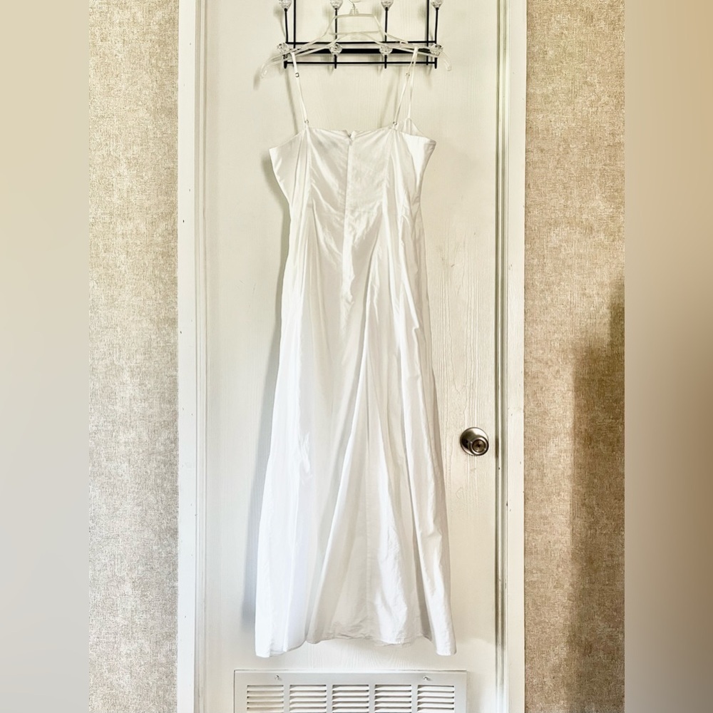 J. Crew Crips White Button-Down Maxi Dress - Picture 6 of 10